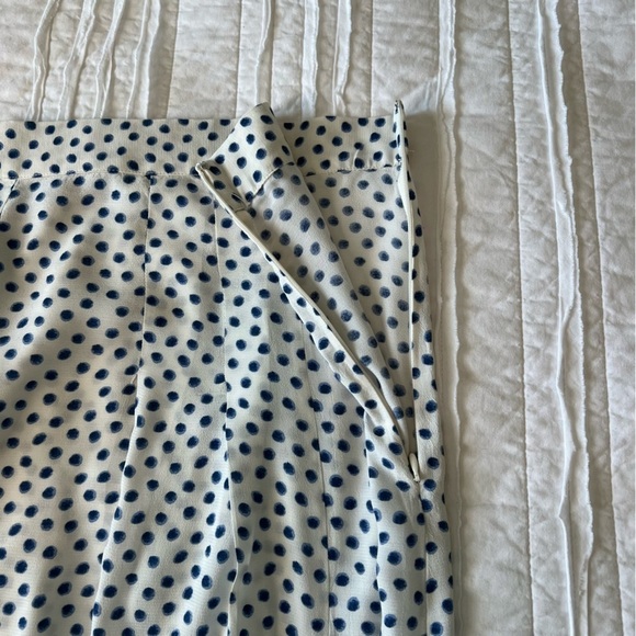 2/$30 H&M Maxi Pleated Polkadot Skirt with Side Slits SZ 10 - Picture 10 of 16